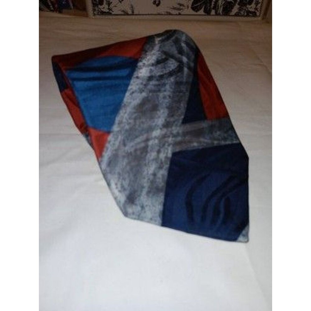 Lot Of Two Ruffini St Carlo Tie Italy Abstract Pattern Necktie